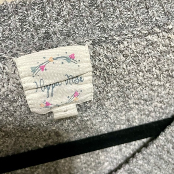 Haute Hippie Gray Star Pattern Women Sweater - Picture 2 of 4